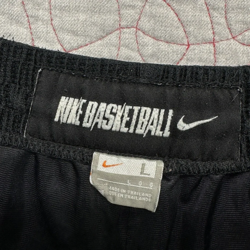 Nike Basketball Shorts Black Mesh Athletic Pockets / Mens Large